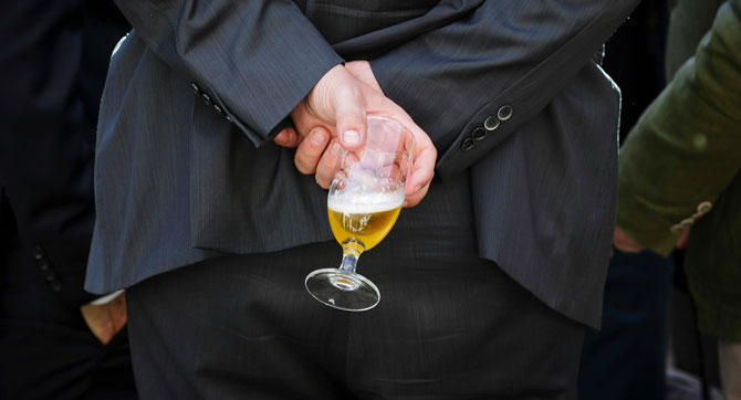Verzicht auf Alkohol