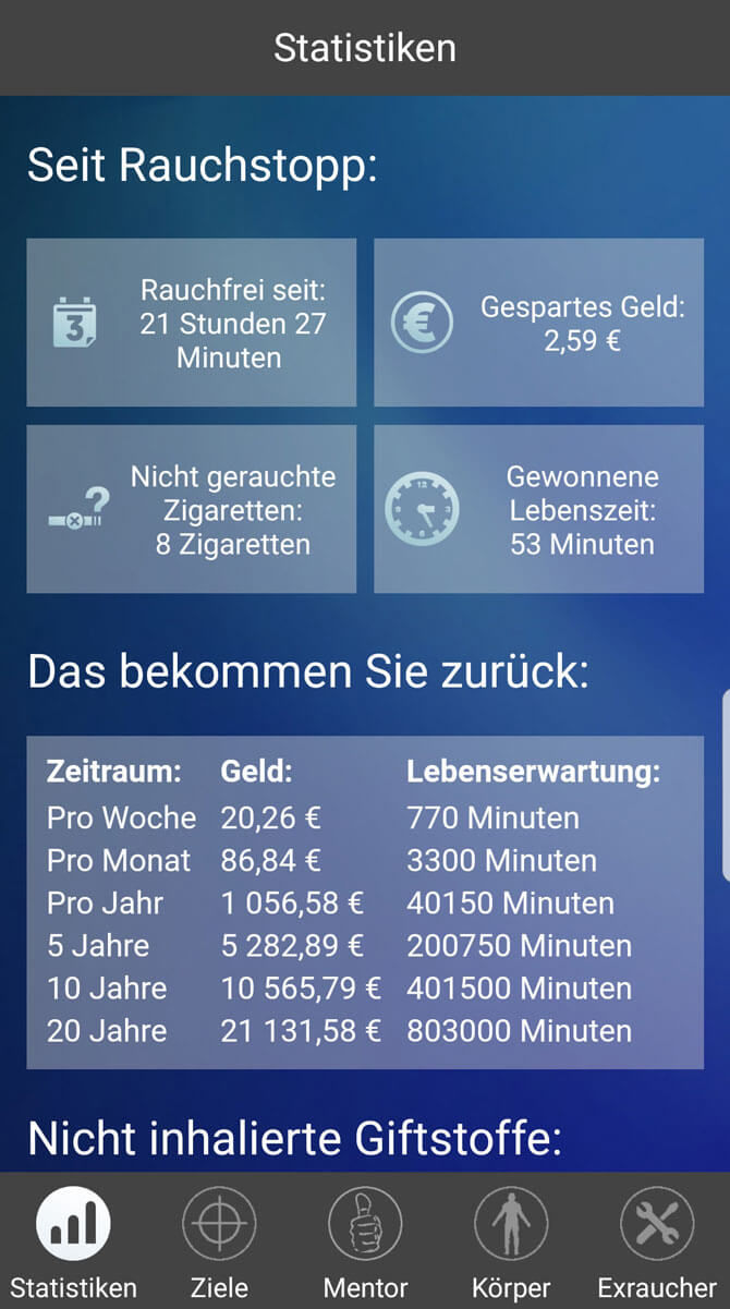 Die 8 besten NichtraucherApps AJOUREMEN.de