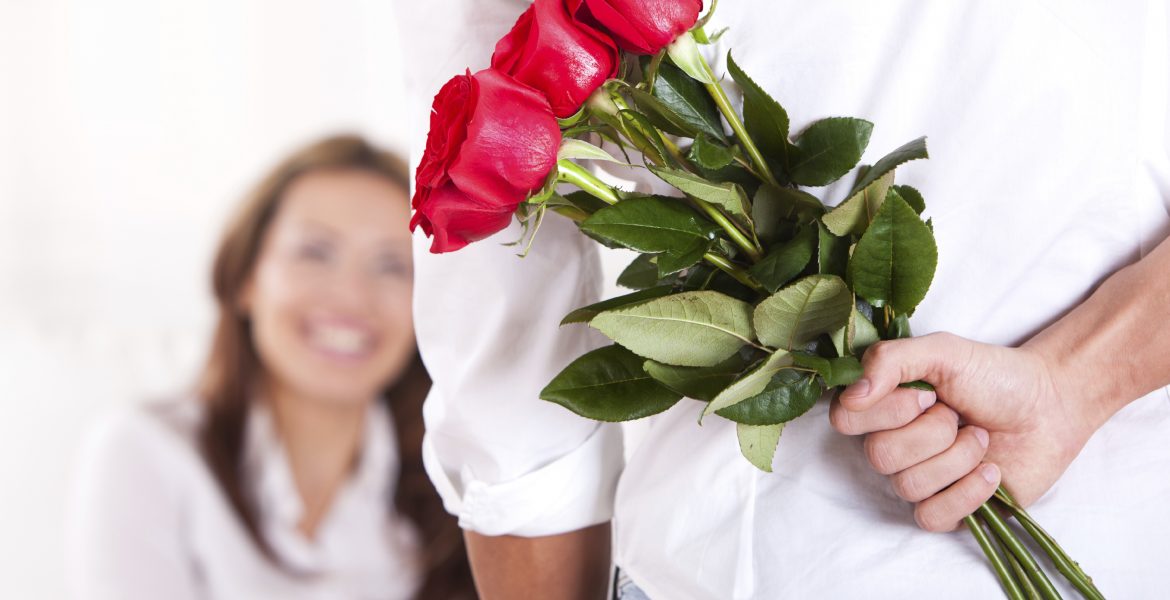 Blumen schenken