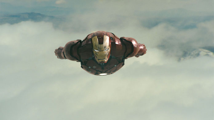 fliegender Iron Man