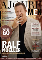 AJOURE Men Cover Monat September 2016 mit Ralf Moeller