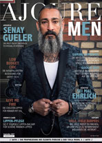 AJOURE Men Cover Monat September 2017 mit Senay Gueler