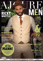 AJOURE Men Cover Monat Juni 2017 mit Ricky Whittle