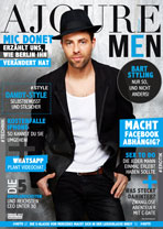 AJOURE Men Cover Monat Februar 2016 mit Mic Donet