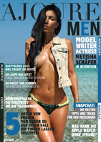 AJOURE Men Cover Monat Juli 2015 mit Metisha Schäfer