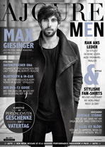 AJOURE Men Cover Monat Mai 2017 mit Max Giesinger