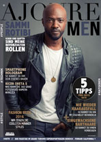 AJOURE Men Cover Monat März 2016 mit Sammi Rotibi