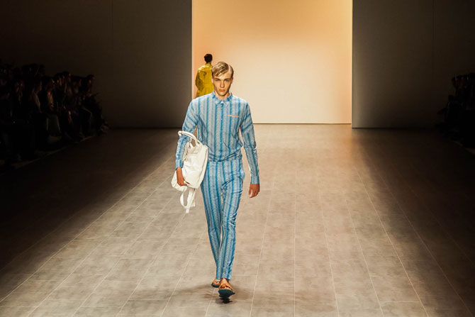 Julian Zigerli eröffnet die Fashion Week