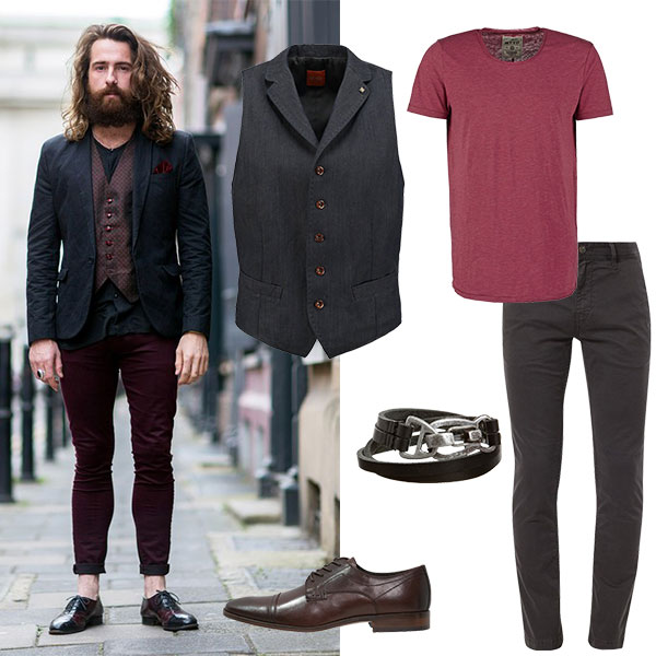 Looks für den Sommer Edel Streetstyle Look Mann