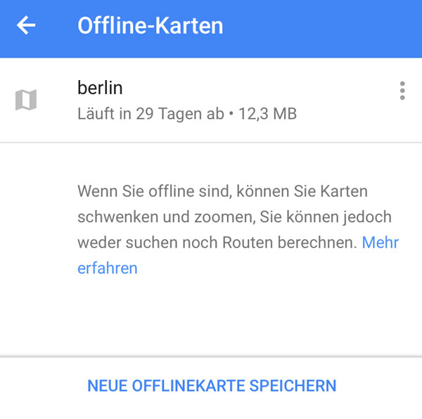 10 clevere Reisetipps Google Maps Offline Karten