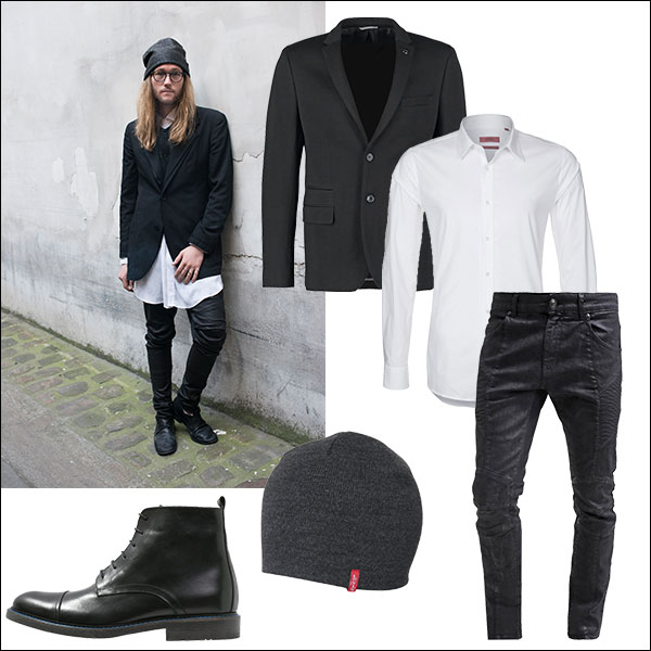 Streetstyle Longshirt Look 1