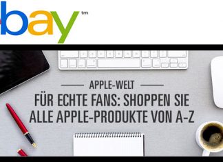 Entdecke die neue eBay Apple Welt!