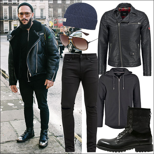 Streetstyle rockig lässig