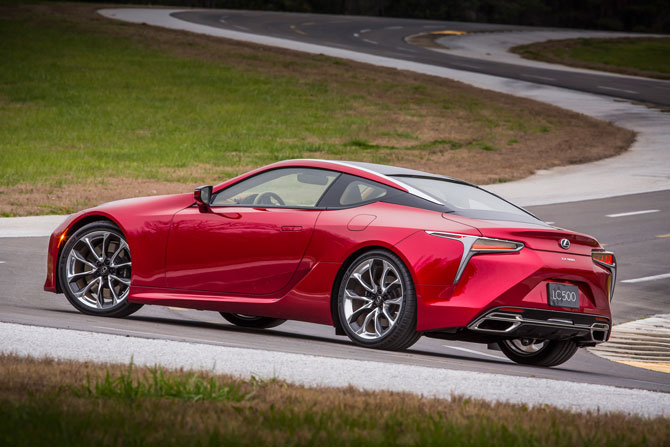 Lexus LC 500 Seitenansicht