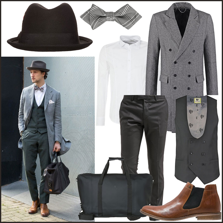 Dandy Style Street Look