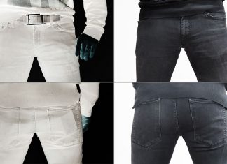 Männer Handtaschen gegen verbeulte Hosentaschen