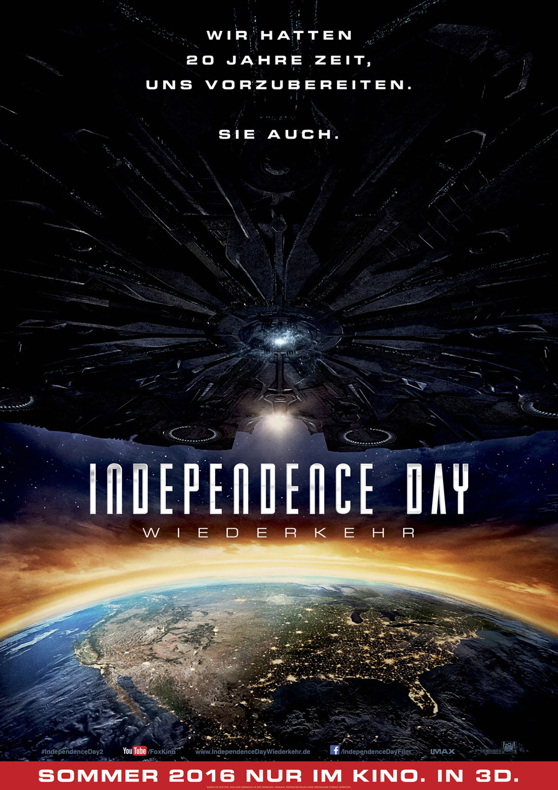 Independence Day: Wiederkehr Filmposter