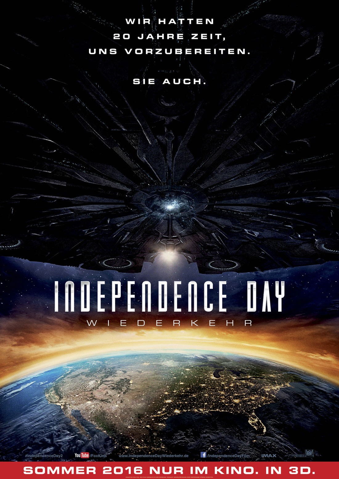 Independence Day: Wiederkehr Filmposter