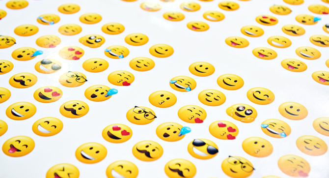 Schicken smileys wenn viele männer Emoji Bedeutung: