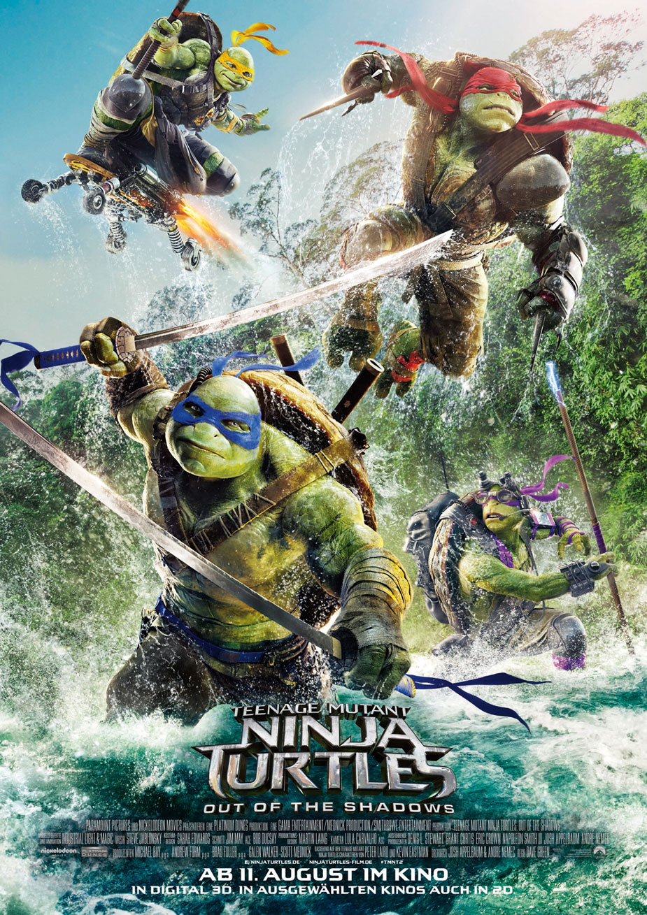 Teenage Mutant Ninja Turtles 2 Kinoposter