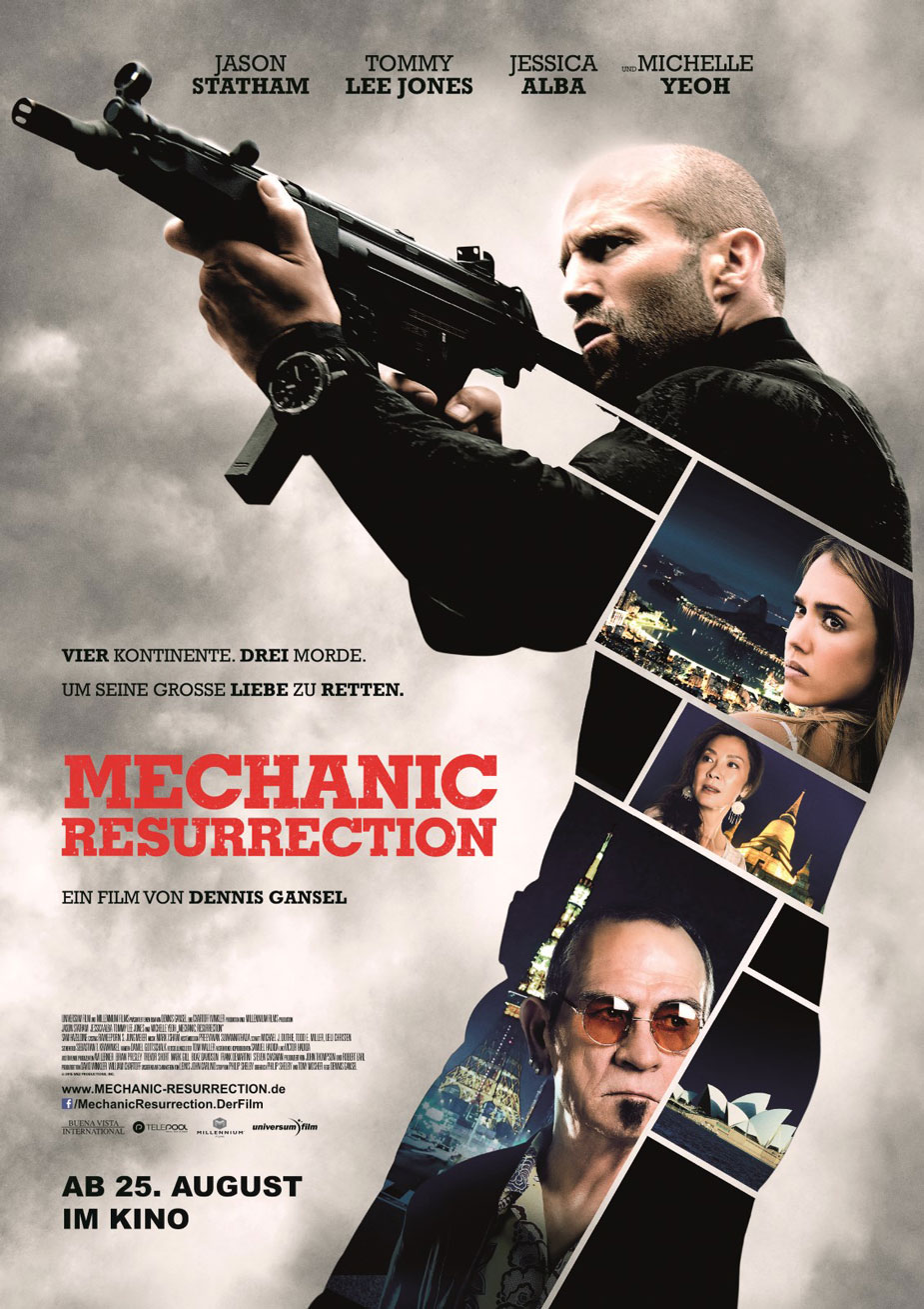 Mechanic: Resurrection Kinoposter