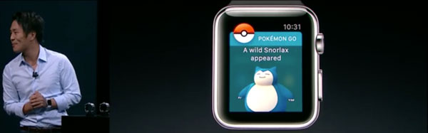 Pokémon Go auf der Apple Watch