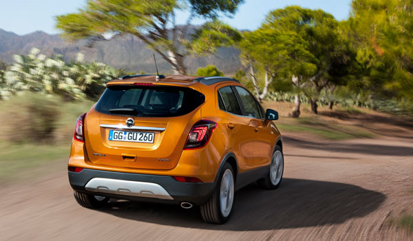 Opel Mokka X Rückansicht