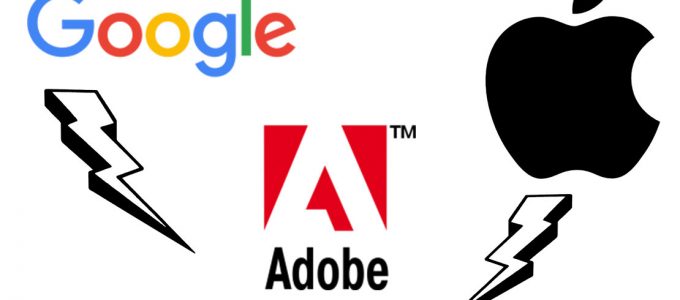 Google Apple Adobe Konflikt