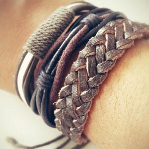 Lederarmband