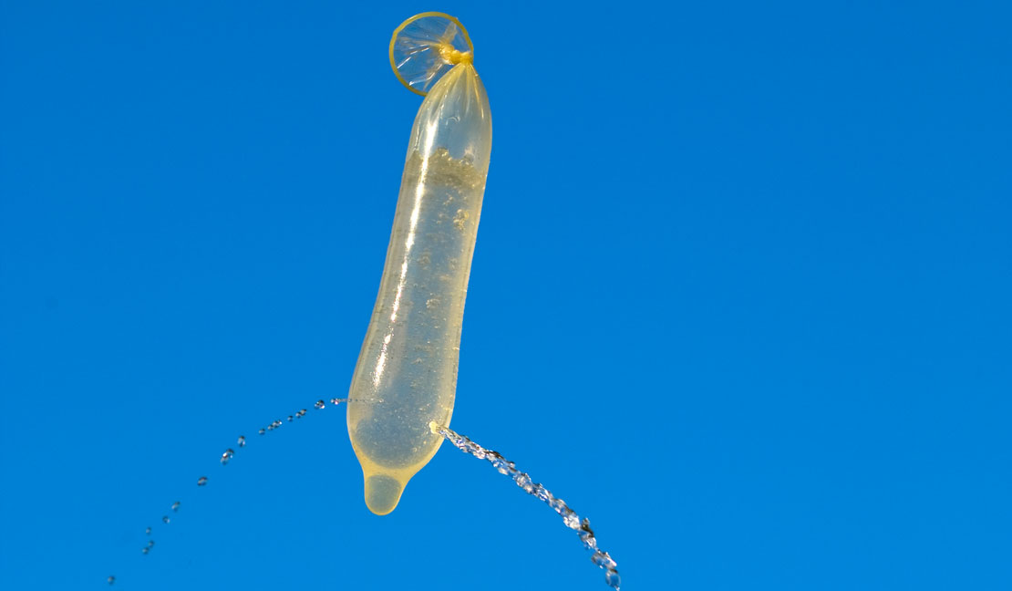 Ist wie kondom das man merkt das gerissen Kondom: Sicherheit
