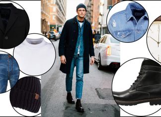 Von Kopf bis Fuß Januar: Denim-Lagenlook