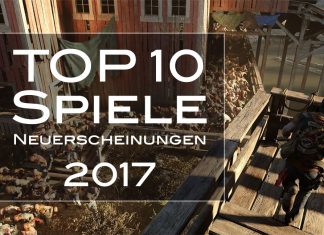 Die 10 besten Spiele-Neuerscheinungen 2017