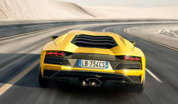 Lamborghini Aventador S Heck