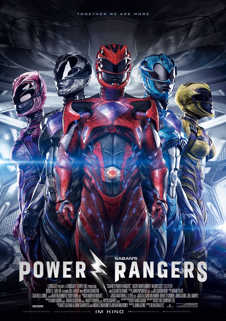 Power Rangers Filmplakat