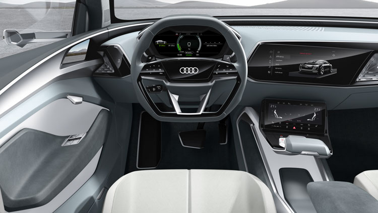 Audi e-tron Sportback Innenraum