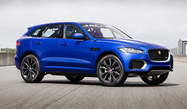 Jaguar F-PACE Seitenansicht