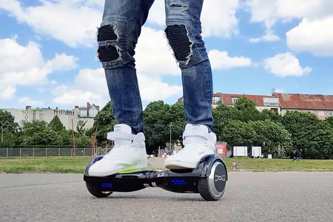 Doc Hoverboard Black 6.5