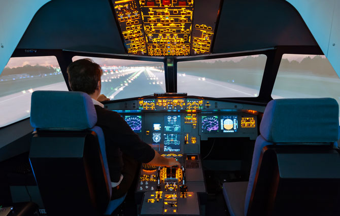 Flugzeugsimulator in Berlin