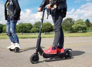 Im Test: Der Nilox Doc Pro – Elektroroller und das DOC HOVERBOARD BLACK 6.5