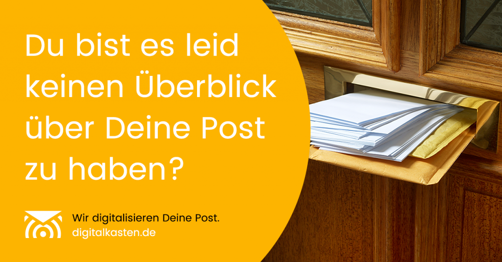 Digitalkasten - Überblick über deine Post