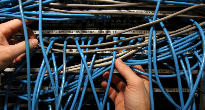 Kabelsalat Edge-Computing