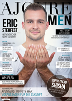 AJOURE Men Cover Monat Juli 2018 mit Eric Stehfest