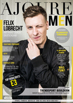 AJOURE Men Cover Monat August 2018 mit Felix Lobrecht