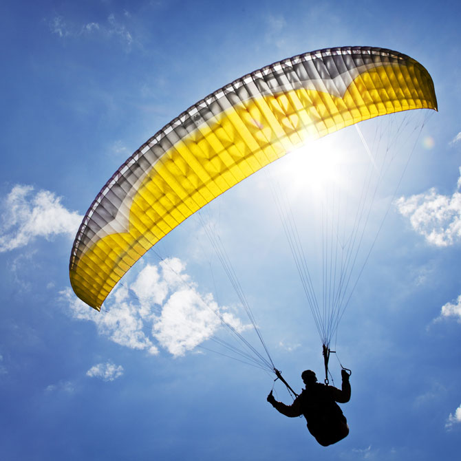 Acro-Paragliding