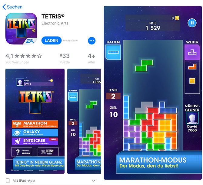 Tetris App