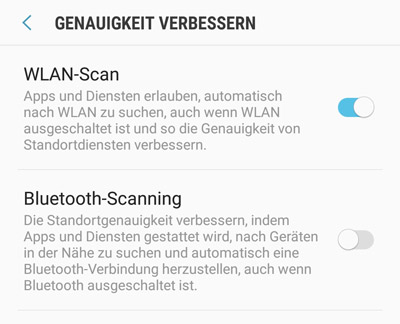 Bluetooth-Scanning