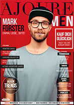 AJOURE Men Cover Monat Januar 2019 mit Mark Forster