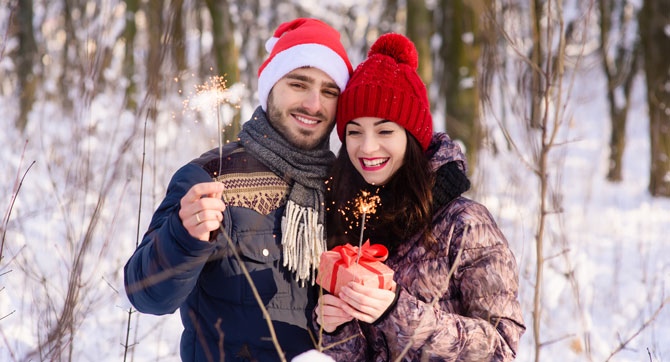 Party im Schnee: Weihnachten und Silvester