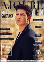 AJOURE Men Cover Monat Februar 2019 mit Emilio Sakraya