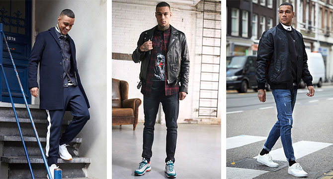 Street-Styles von Gregory van der Wiel